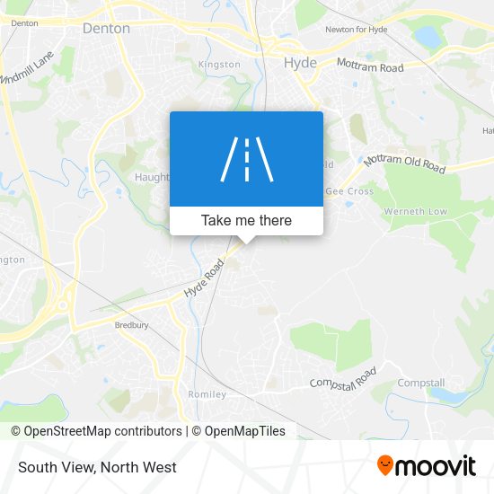 South View map