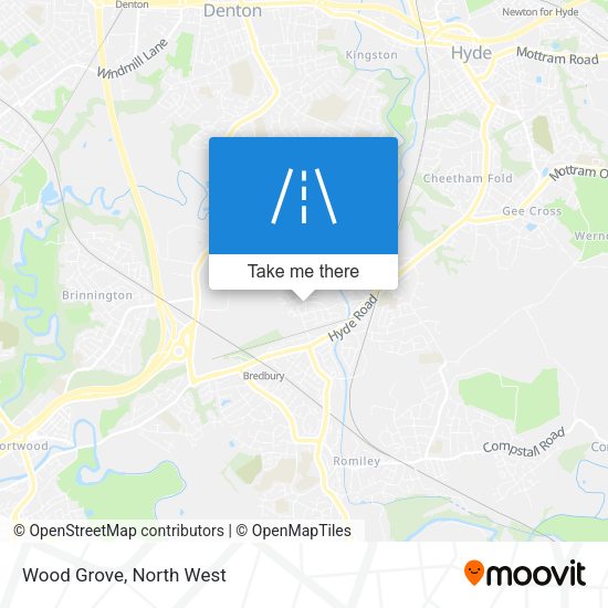 Wood Grove map
