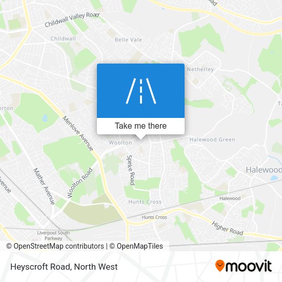 Heyscroft Road map