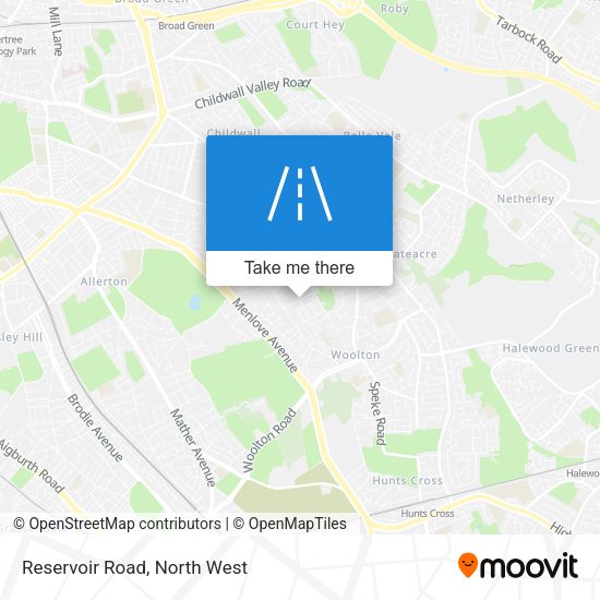 Reservoir Road map