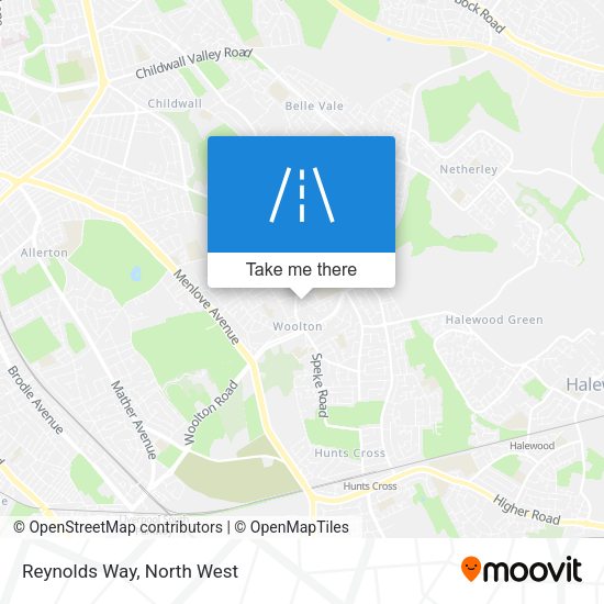Reynolds Way map