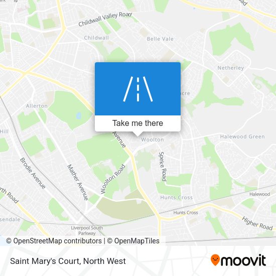 Saint Mary's Court map