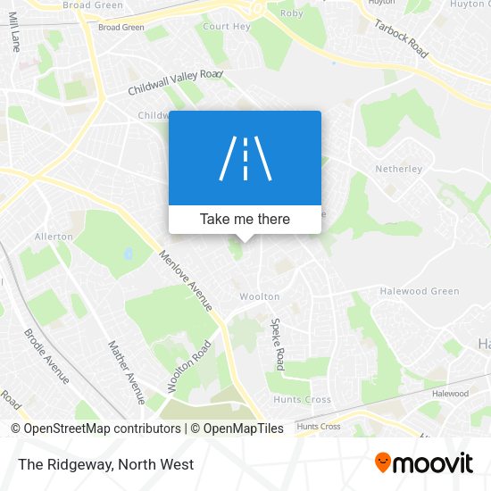 The Ridgeway map