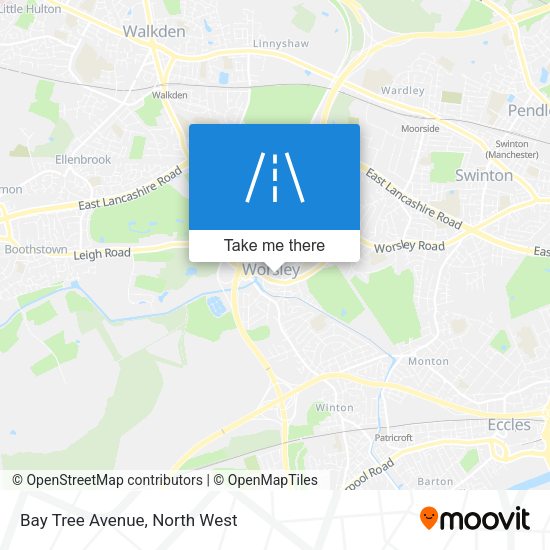 Bay Tree Avenue map