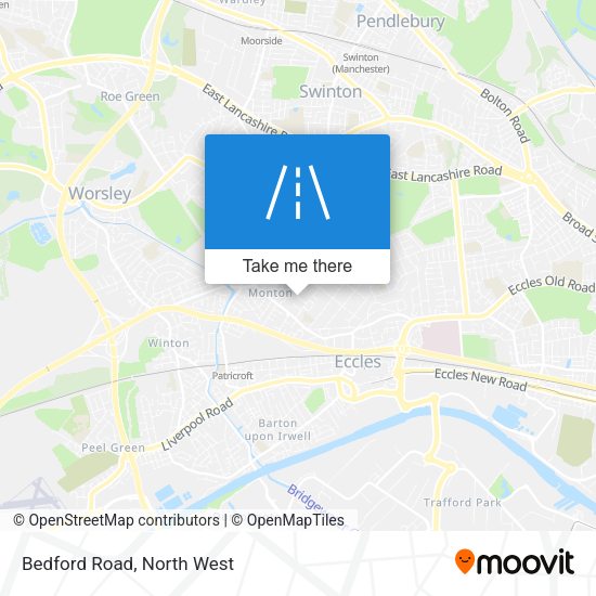 Bedford Road map