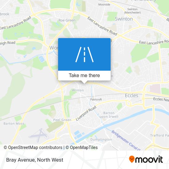 Bray Avenue map