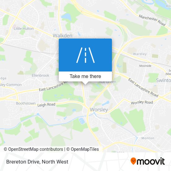 Brereton Drive map