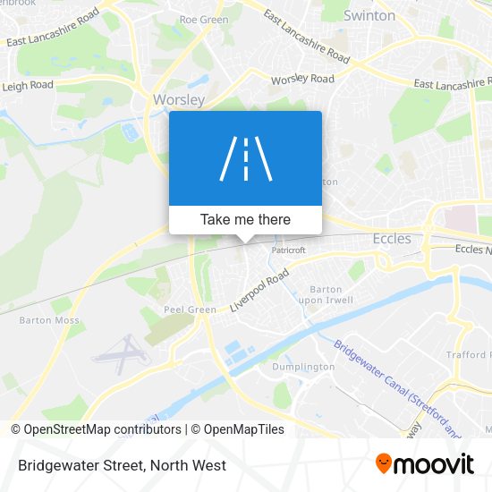 Bridgewater Street map