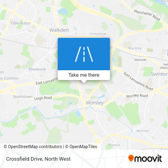 Crossfield Drive map