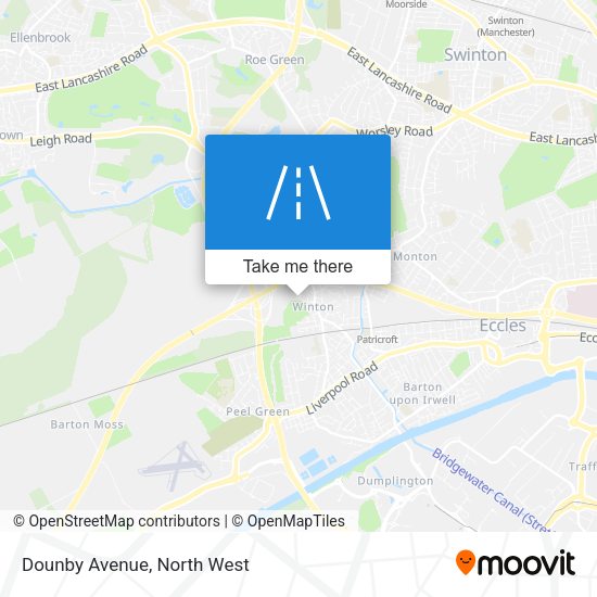 Dounby Avenue map
