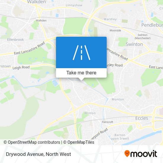 Drywood Avenue map