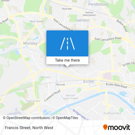 Francis Street map