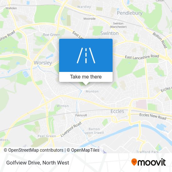Golfview Drive map