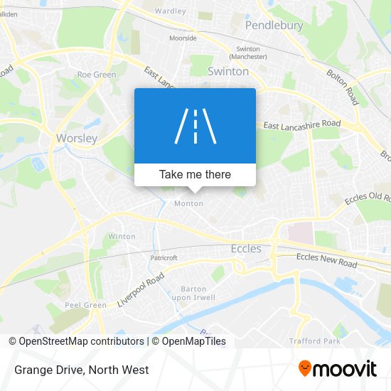 Grange Drive map