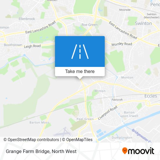 Grange Farm Bridge map