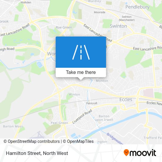 Hamilton Street map
