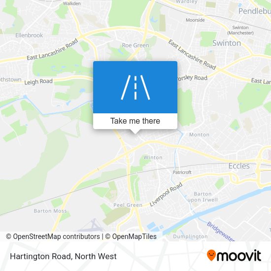 Hartington Road map