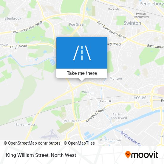 King William Street map