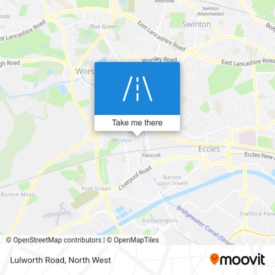 Lulworth Road map