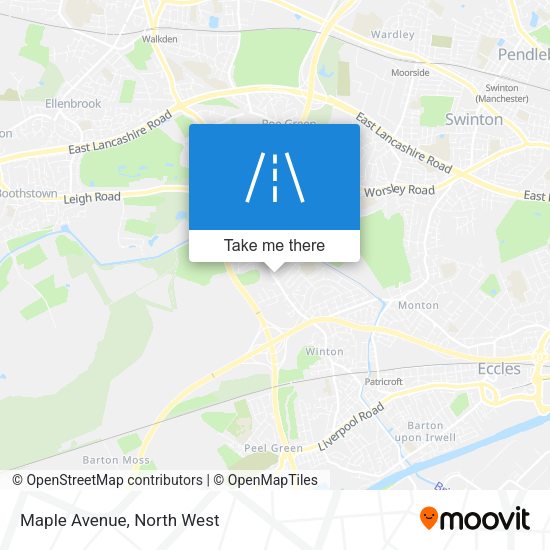 Maple Avenue map