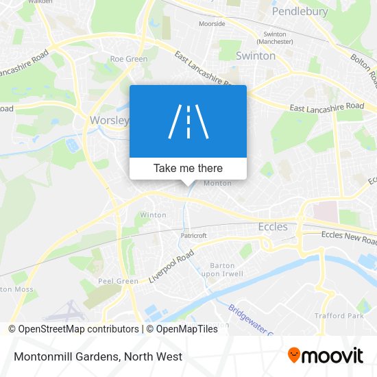 Montonmill Gardens map