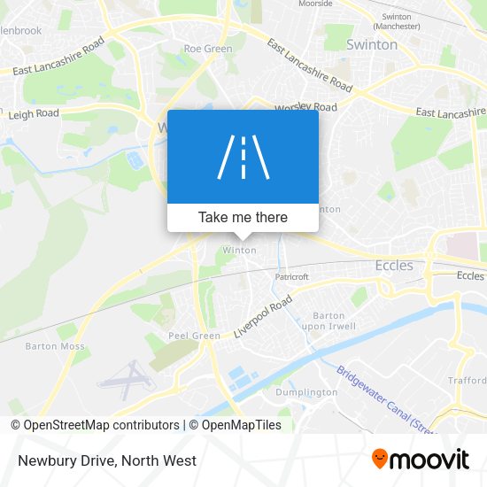 Newbury Drive map