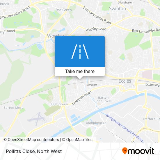 Pollitts Close map