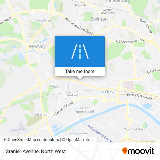 Stanier Avenue map