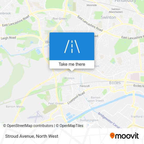 Stroud Avenue map