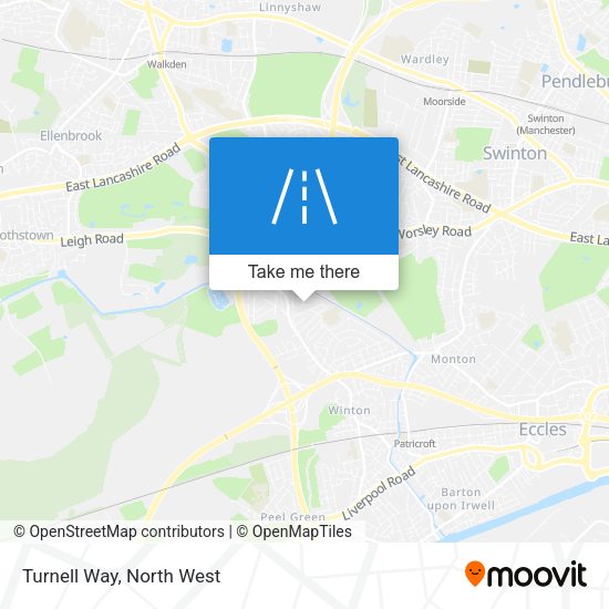 Turnell Way map