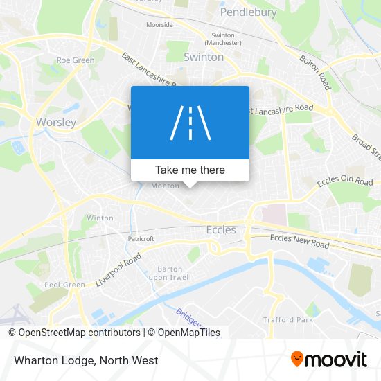 Wharton Lodge map