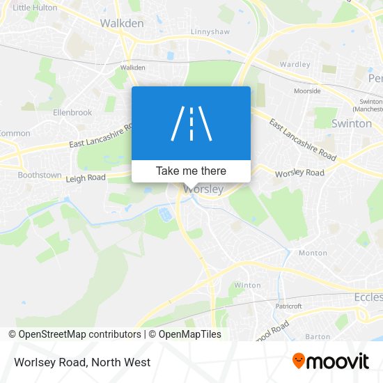Worlsey Road map