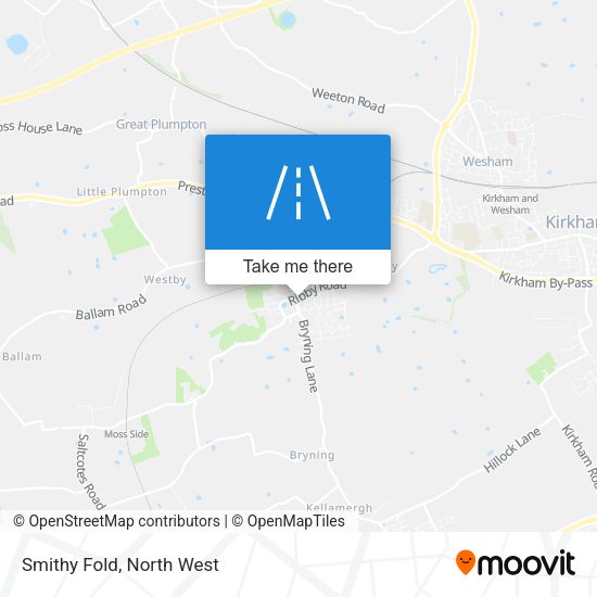 Smithy Fold map