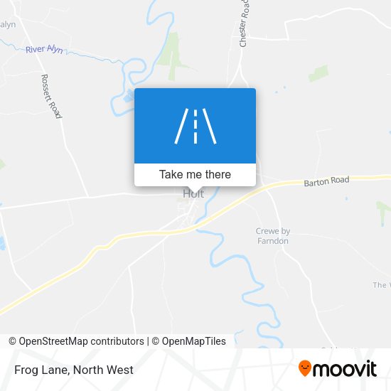 Frog Lane map