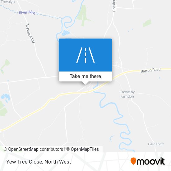 Yew Tree Close map