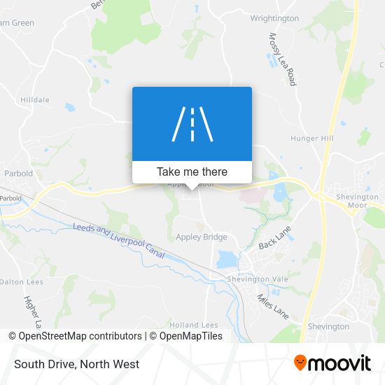 South Drive map