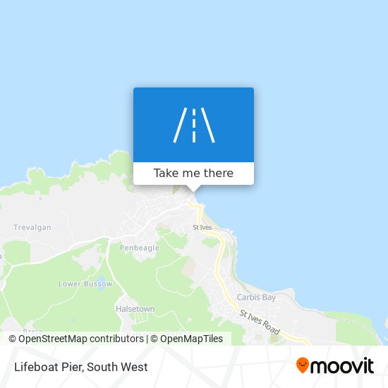 Lifeboat Pier map