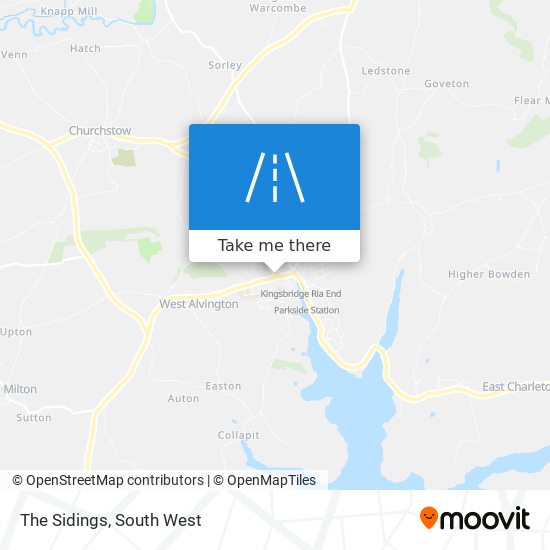 The Sidings map