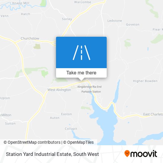 Station Yard Industrial Estate map