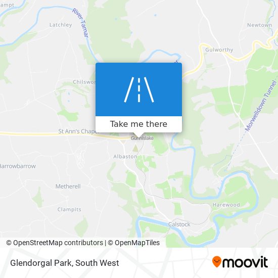 Glendorgal Park map