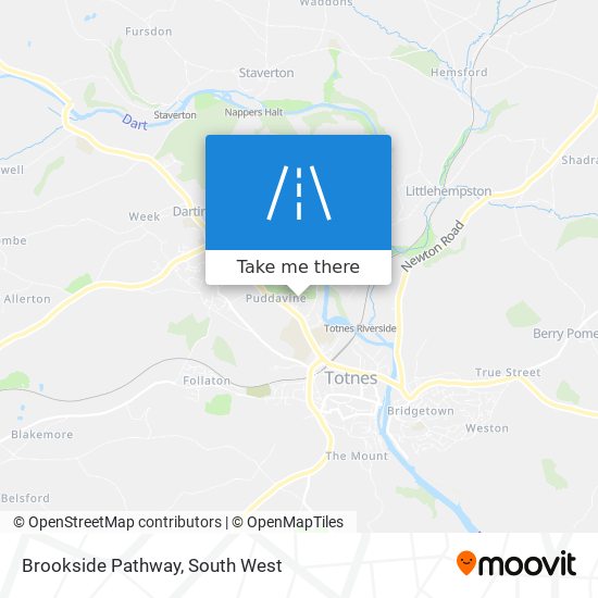 Brookside Pathway map