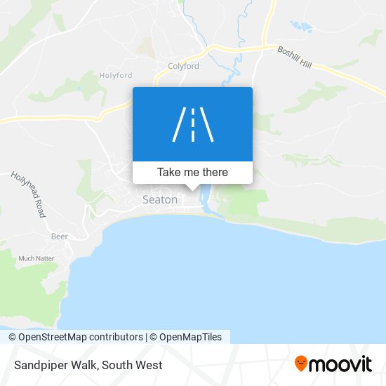 Sandpiper Walk map