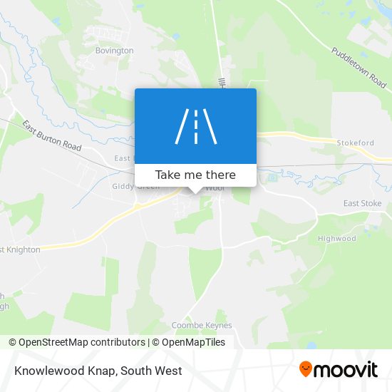 Knowlewood Knap map