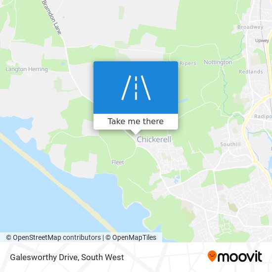 Galesworthy Drive map