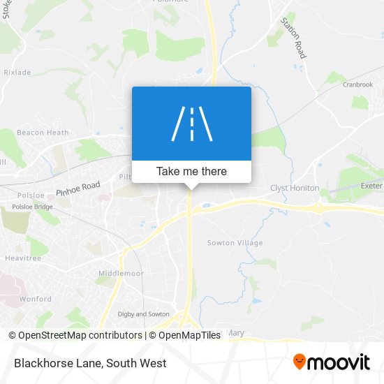 Blackhorse Lane map