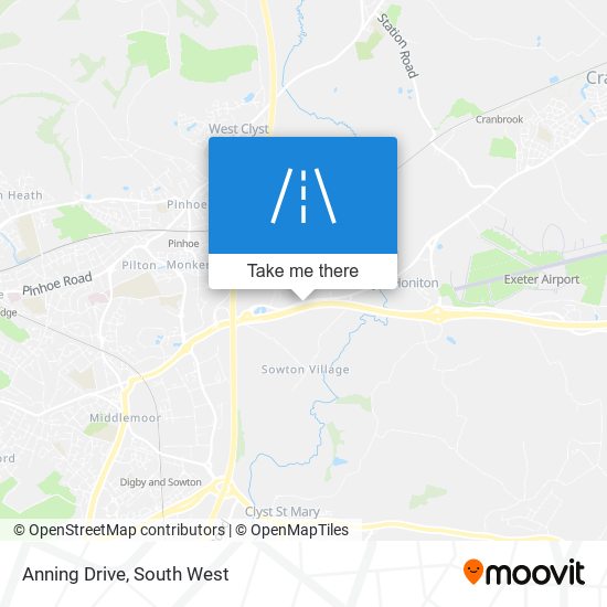 Anning Drive map