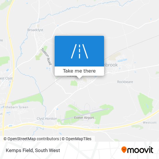 Kemps Field map