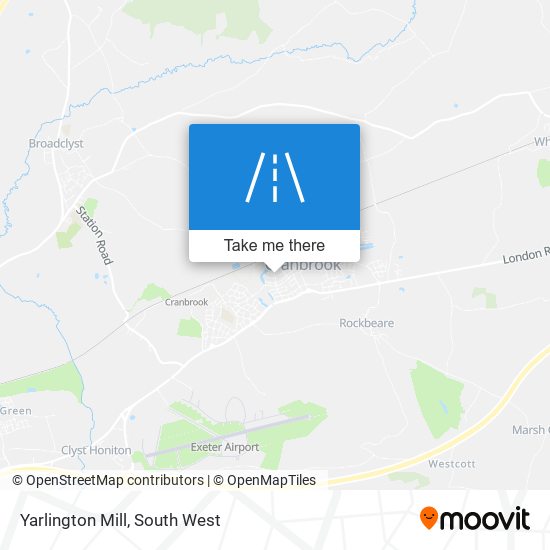 Yarlington Mill map
