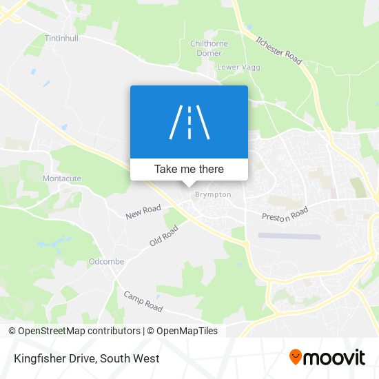 Kingfisher Drive map