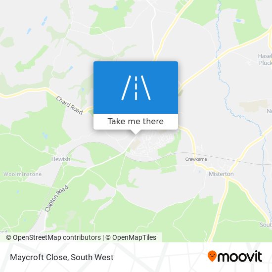 Maycroft Close map